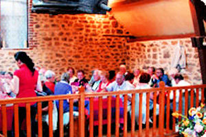 Salle de restaurant de La Michaudi&egrave;re